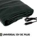 Laura Hill Heated Electric Car Blanket 150x110cm 12v - Black - NuSea