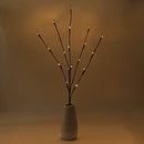 LED Light Bunch Stem - Warm White BATTERY fairy lights - 50cm high 20 bulbs/petals - NuSea