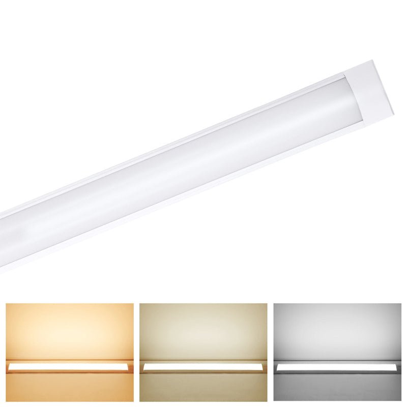 LED Slim Ceiling Batten Linear Fluro Fluorescent Tube Light - NuSea