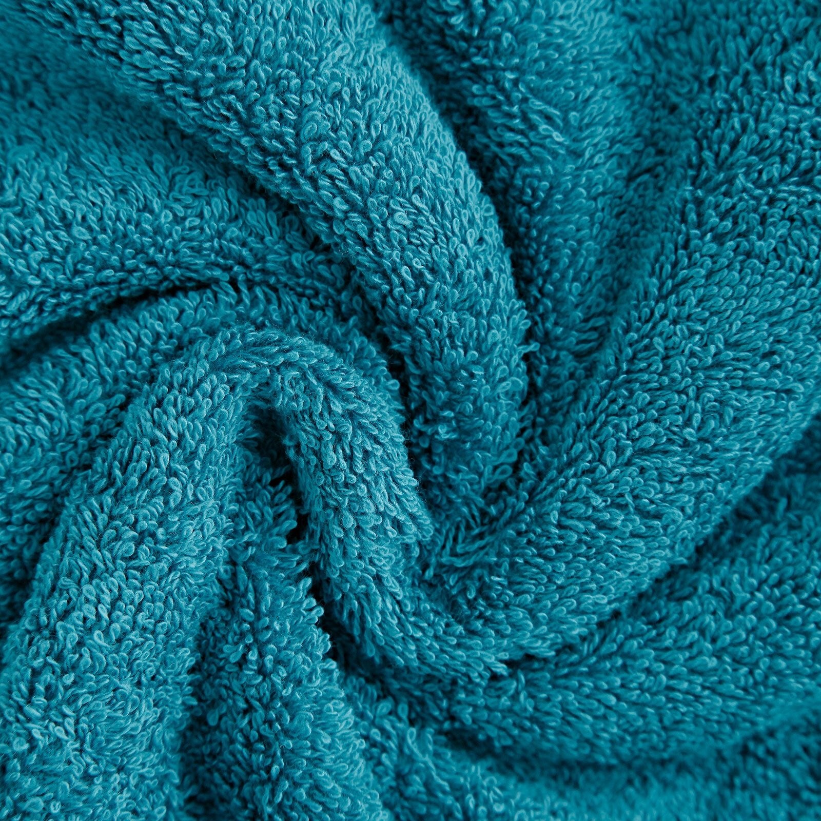 Linenland 4 Piece Cotton Bath Towels Set - Blue - NuSea