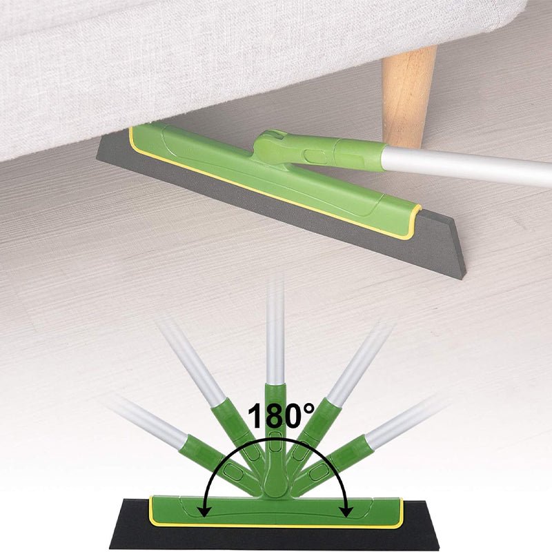 Long Handle Floor Squeegee Broom Foam Squeegee for Shower Bathroom - NuSea