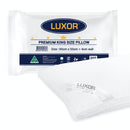 Luxor Australian Made Hotel King Size Pillow with 4cm Wall Single Pack - NuSea