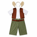 Kids’ Nice Giant Costume – Jumpsuit & Ears Headband white background product image