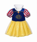 Kids’ Snow Princess Costume – Storybook Dress white background product image