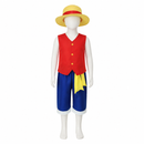 Kids’ Pirate King Costume – Hat, Top, Pants & Belt white background product image
