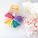 MANGO JELLY Kids Hair Ties (3cm) - Lace Candy - One Pack - NuSea
