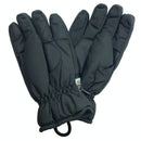 Mens Thermal Ski Gloves Waterproof Warm Winter Snow Insulation Plain - Black - S/M - NuSea