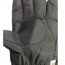 Mens Thermal Ski Gloves Waterproof Warm Winter Snow Insulation Plain - Black - S/M - NuSea