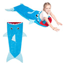 Mermaid Tail Shark Soft Blanket Throw - NuSea