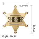 METAL SHERIFF BADGES - NuSea