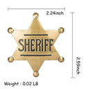 METAL SHERIFF BADGES - NuSea