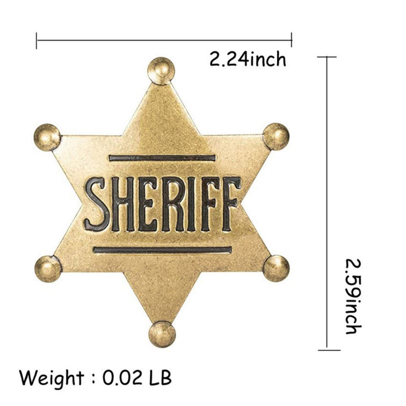 METAL SHERIFF BADGES - NuSea