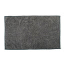 Microfiber Shower & Bathroom Bath Mat Non Slip Soft Pile Design (Dark Grey) - NuSea