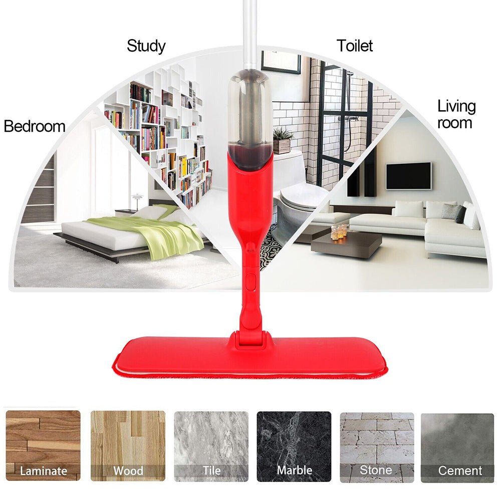 Microfiber Spray Mop for Wood Floor Cleaning - NuSea