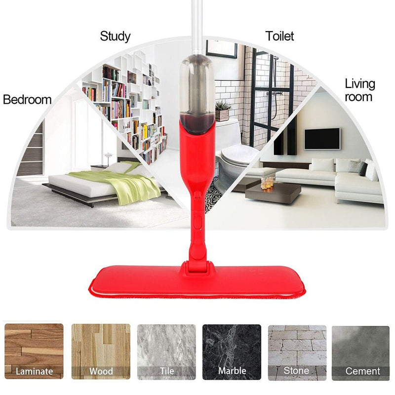 Microfiber Spray Mop for Wood Floor Cleaning - NuSea