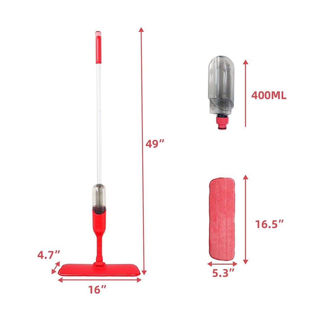 Microfiber Spray Mop for Wood Floor Cleaning - NuSea