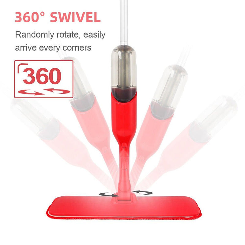 Microfiber Spray Mop for Wood Floor Cleaning - NuSea