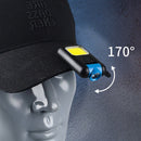 Mini LED Flashlight Keychain COB Work Light - USB Rechargeable - NuSea