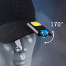 Mini LED Flashlight Keychain COB Work Light - USB Rechargeable - NuSea