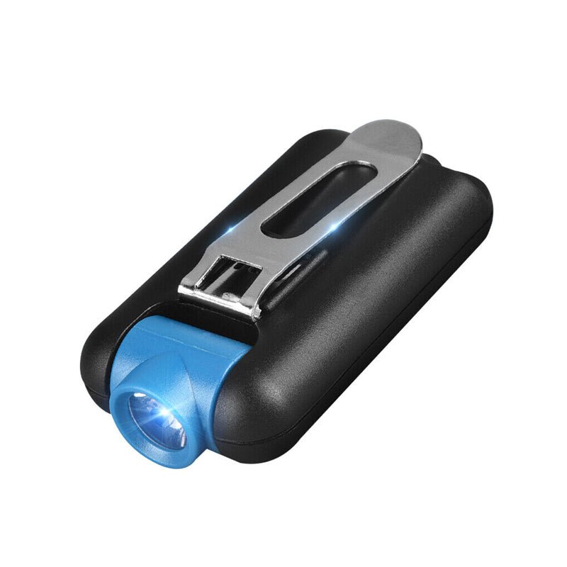 Mini LED Flashlight Keychain COB Work Light - USB Rechargeable - NuSea