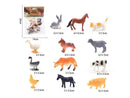 Mini simulated Animals Action Figures Toys 6 Assorted types - NuSea