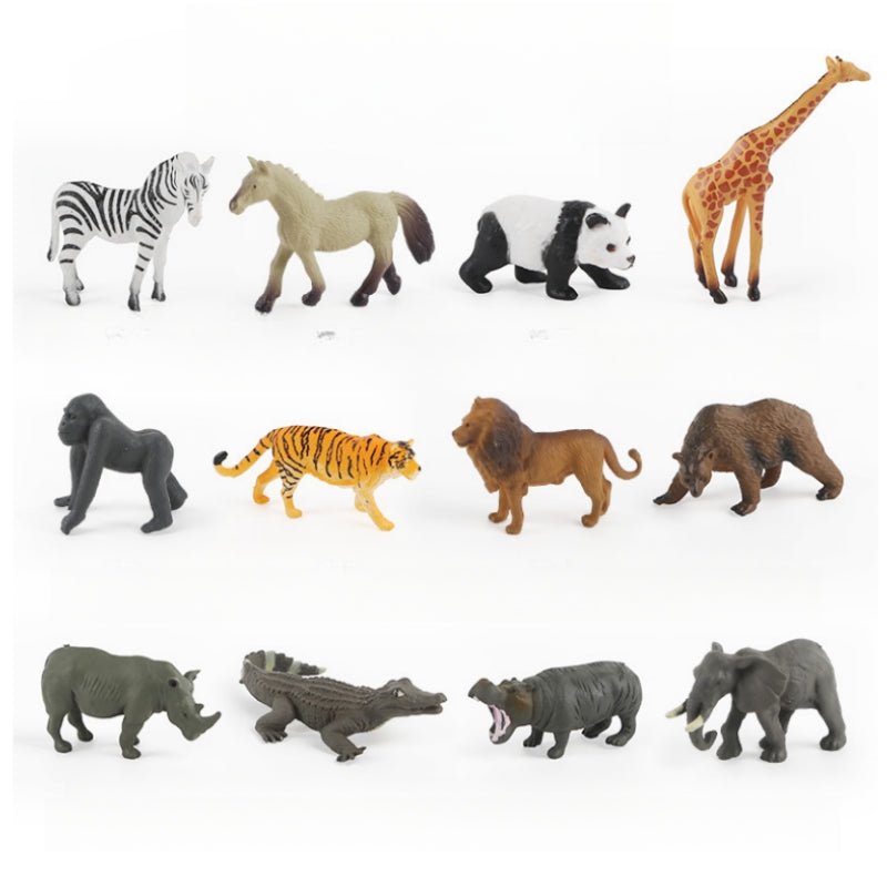 Mini simulated Animals Assorted Action Figures Toys - NuSea