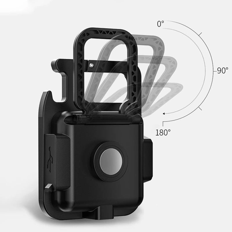 Mini Waterproof Pocket Torch LED Keychain Flashlight USB Charging - NuSea