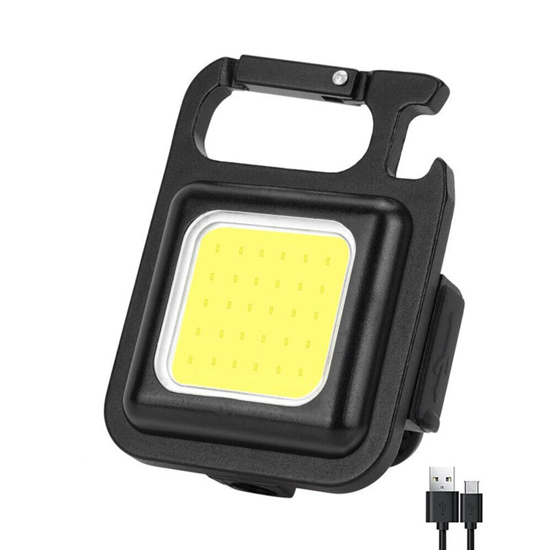 Mini Waterproof Pocket Torch LED Keychain Flashlight USB Charging - NuSea