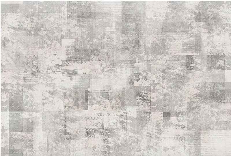 Modern Grey Microfiber Rug - NuSea