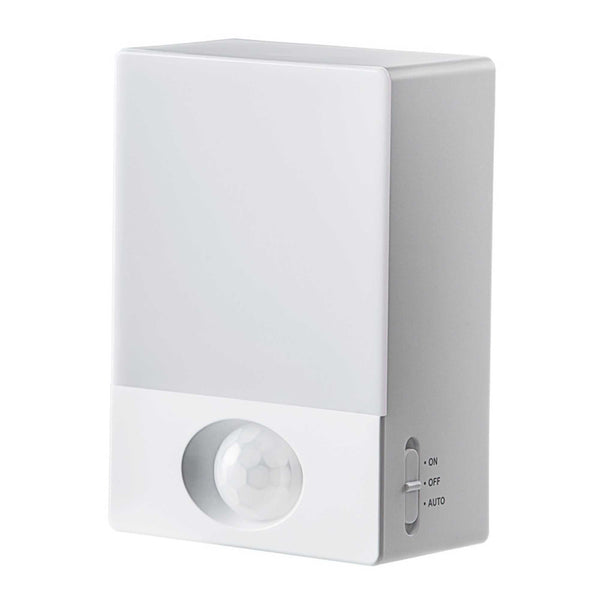 Motion Activated LED Light - Square Portable Hanging Battery Night Sensor Lamp - NuSea