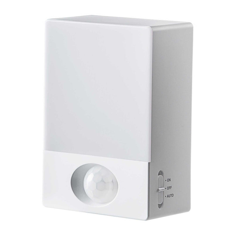 Motion Activated LED Light - Square Portable Hanging Battery Night Sensor Lamp - NuSea