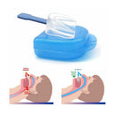 Mouthguard Mouthpiece + Nose Clip Anti Snoring Aid Sleep Breathing Device - NuSea