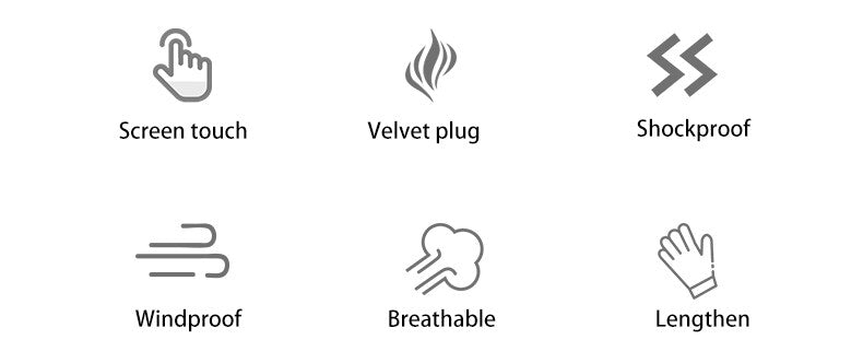 MTB Gloves Xlarge for Mountain Road Bike Breathable Winter Autumn Spring Cycling Camping Running Outdoor Sport Rockbros - NuSea