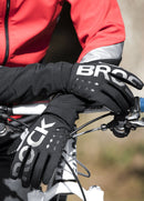 MTB Gloves Xlarge for Mountain Road Bike Breathable Winter Autumn Spring Cycling Camping Running Outdoor Sport Rockbros - NuSea