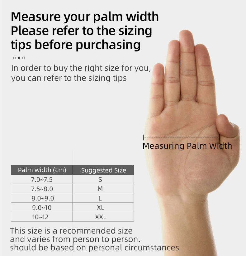 MTB Heated Gloves Large for Mountain Road Bike Breathable Winter Autumn Cycling Camping Running Outdoor Sport Rockbros - NuSea