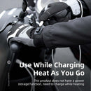 MTB Heated Gloves Medium for Mountain Road Bike Breathable Winter Autumn Cycling Camping Running Outdoor Sport Rockbros - NuSea