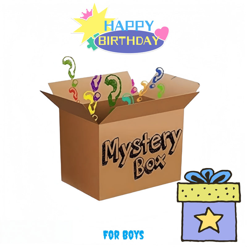 Mystery Box+ BIG SURPRISE- Boy's Birthday