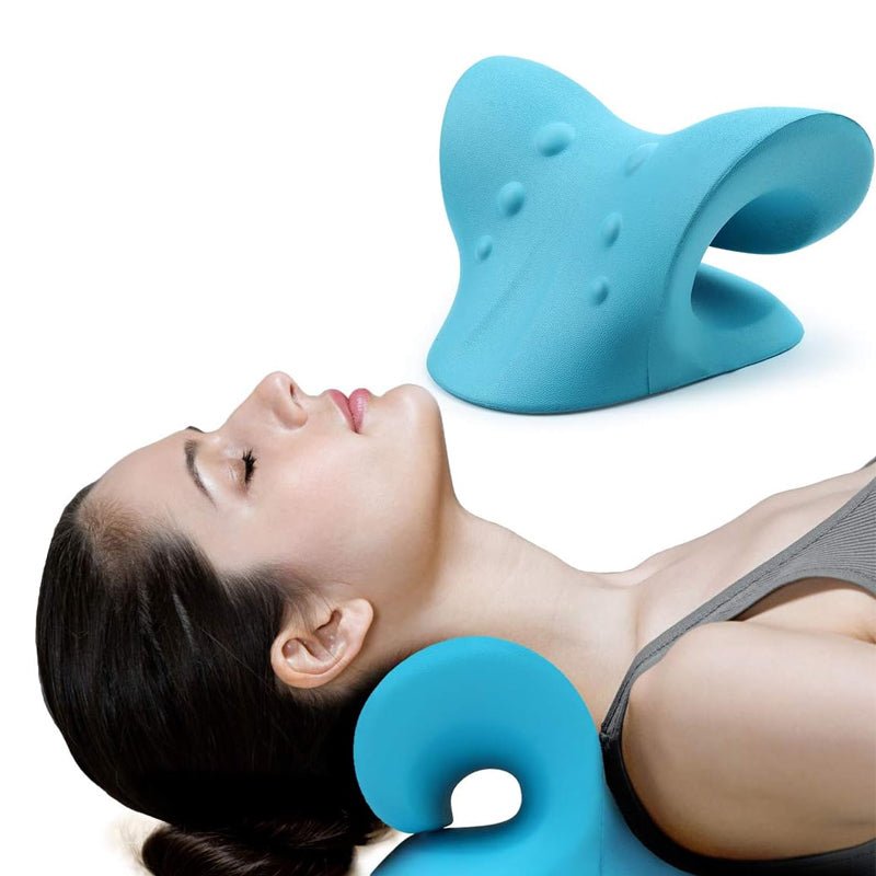 Neck and Shoulder Memory Foam Pillow Pain Relief Spine Aligning Tool - NuSea