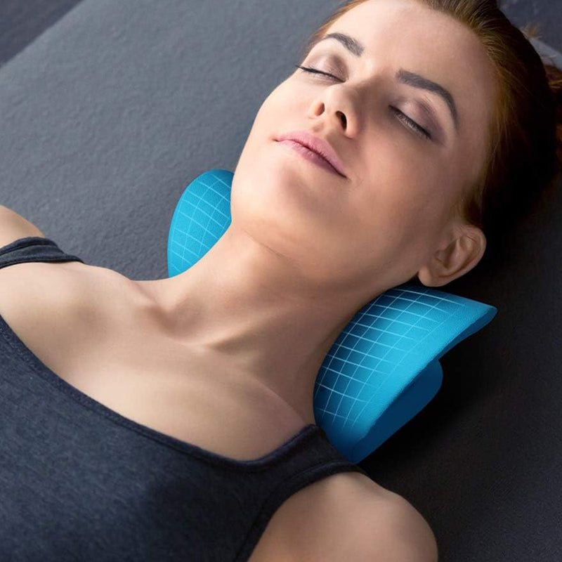 Neck and Shoulder Memory Foam Pillow Pain Relief Spine Aligning Tool - NuSea