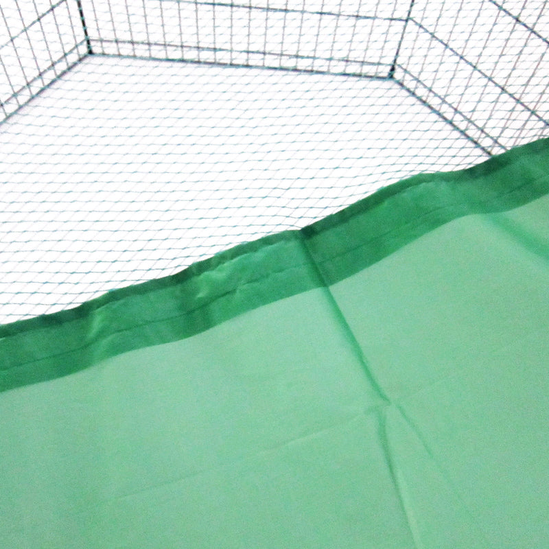 Net Cover Green for Pet Playpen Dog Cage 30in - NuSea