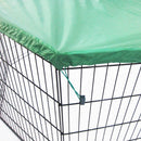 Net Cover Green for Pet Playpen Dog Cage 30in - NuSea
