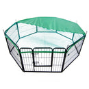 Net Cover Green for Pet Playpen Dog Cage 32in - NuSea