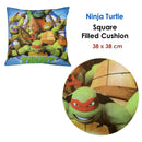 Ninja Turtles Square Filled Cushion - NuSea