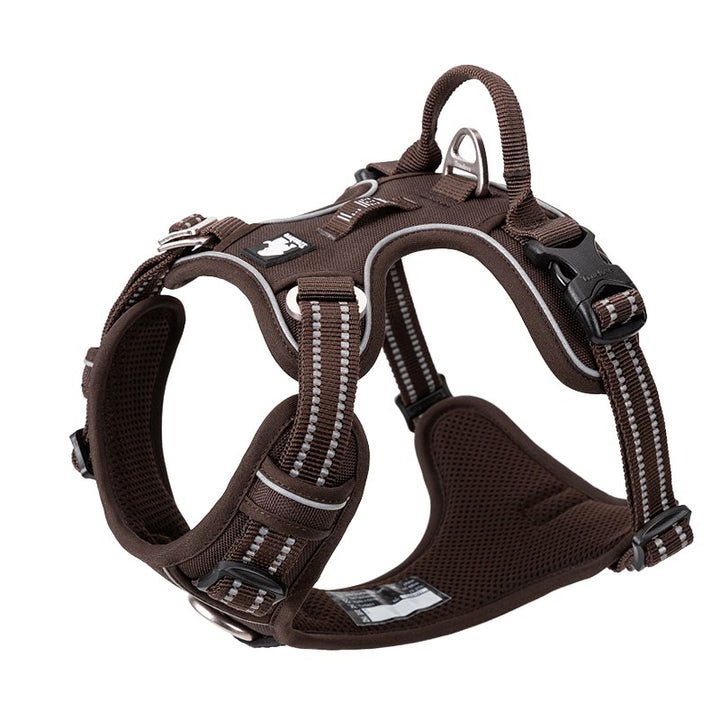 No Pull Harness Brown L - NuSea