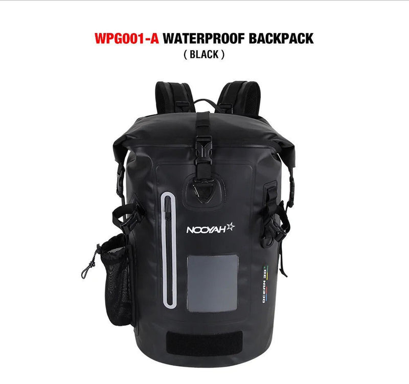 NOOYAH IPX8 Waterproof Bike Cycle Outdoor Sports Backpack Double - Layer Waterproof Bag - NuSea