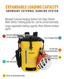 NOOYAH IPX8 Waterproof Bike Cycle Outdoor Sports Backpack Double - Layer Waterproof Bag MINT GREEN - NuSea