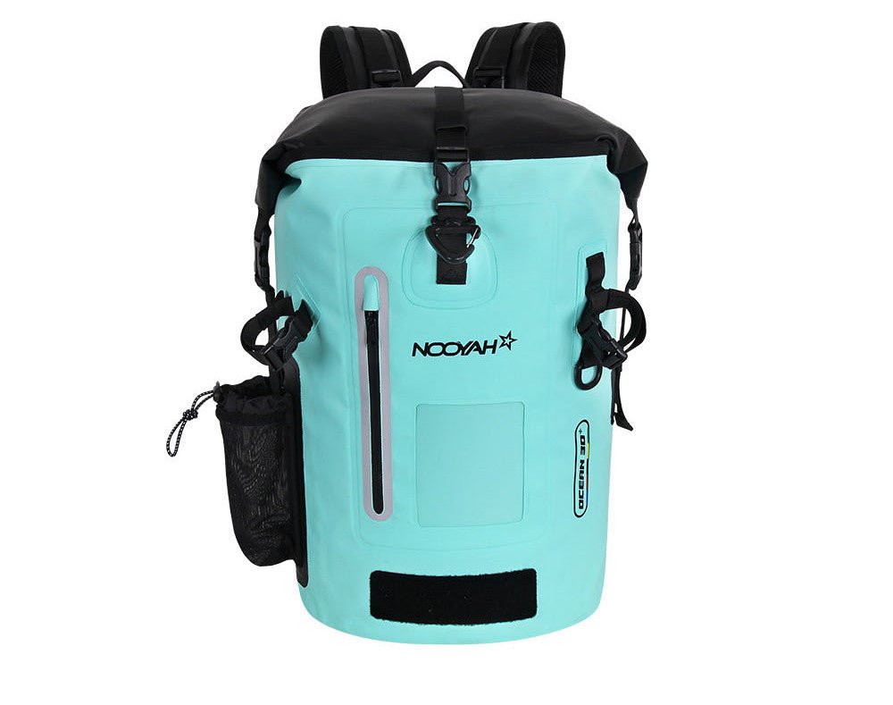 NOOYAH IPX8 Waterproof Bike Cycle Outdoor Sports Backpack Double - Layer Waterproof Bag MINT GREEN - NuSea