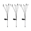 NOVEDEN 3 Pieces Solar Powered Firefly Lights (Warm) - NuSea