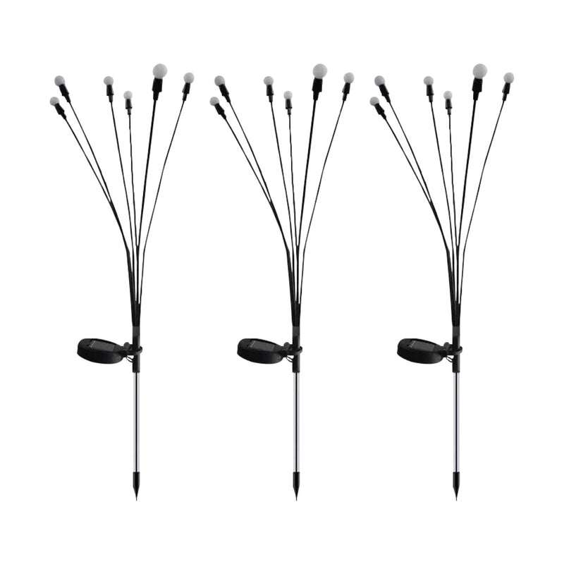 NOVEDEN 3 Pieces Solar Powered Firefly Lights (Warm) - NuSea