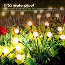 NOVEDEN 3 Pieces Solar Powered Firefly Lights (Warm) - NuSea